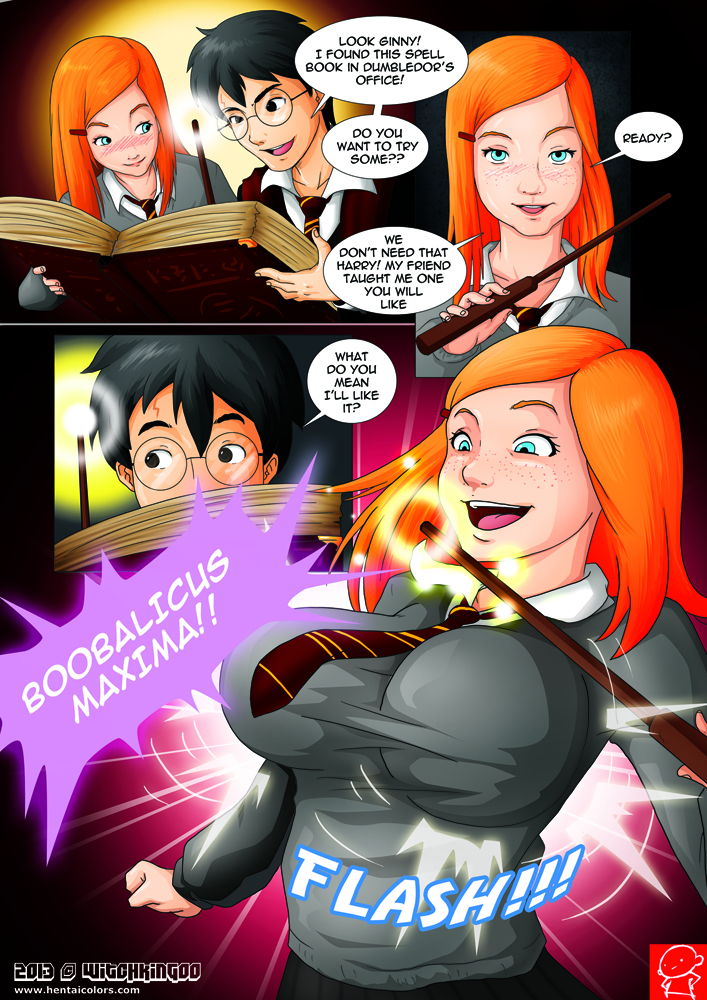 Harry Potter Comic In Hentaicolors By Witchking00 Hentai