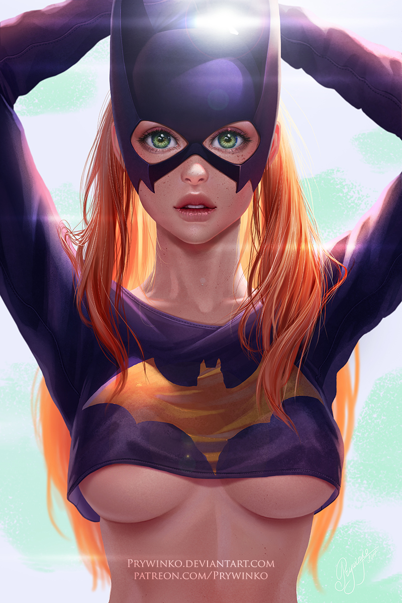 Batgirl Mask By Prywinko Hentai Foundry