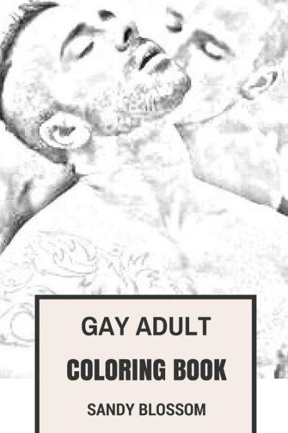 Gay Adult Coloring Book Gay And Men Inspired Love And