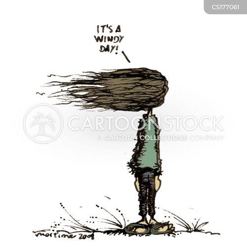 Strong Wind Cartoons And Comics Funny Pictures From