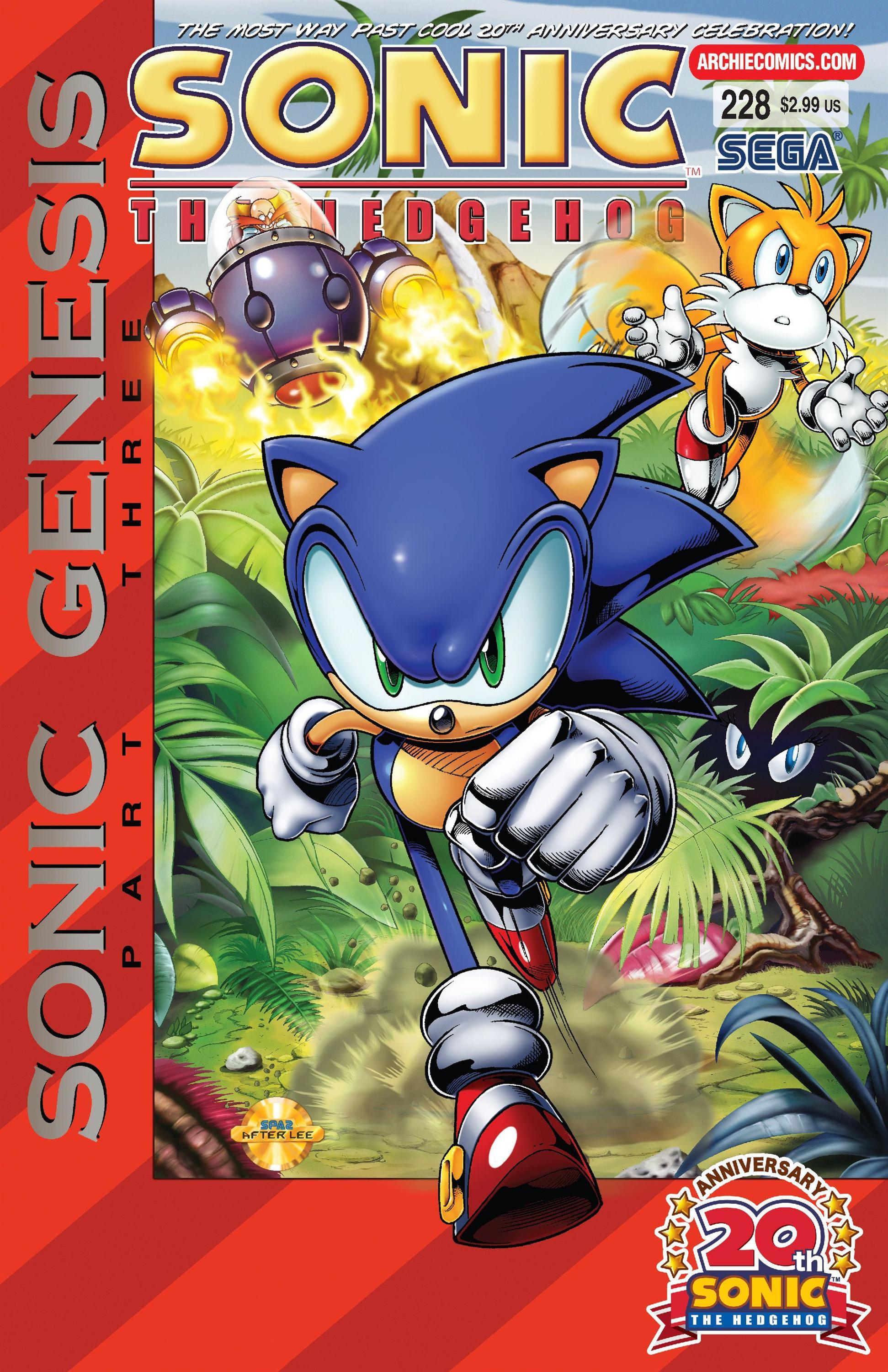 Archie Sonic The Hedgehog Issue 228 Sonic News Network Fandom
