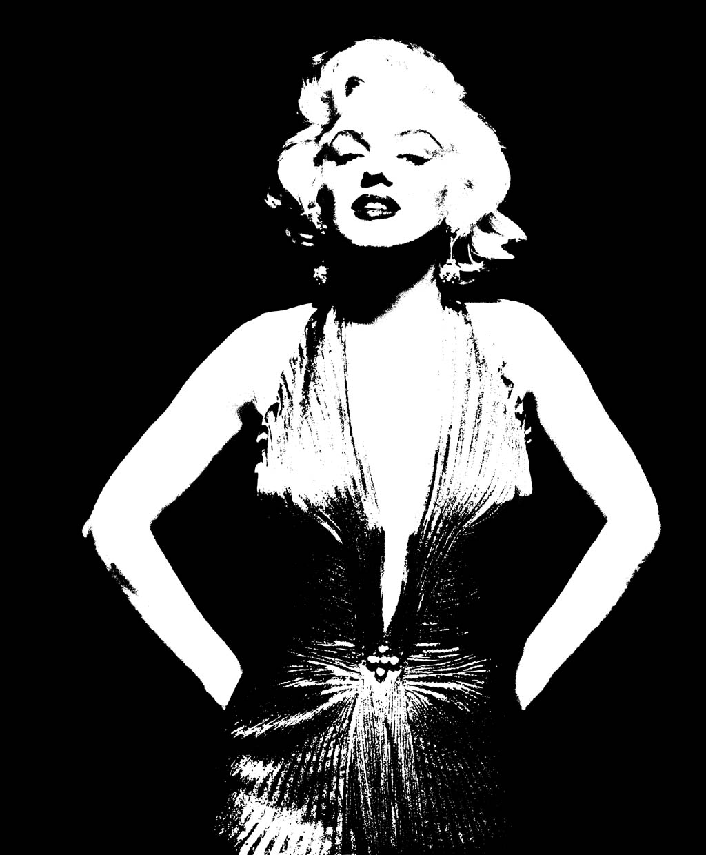 Marilyn Monroe Portrait Vector Art And Graphics