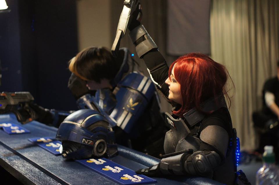 Female Commander Shepard And Kaidan Alenko By Ddraig