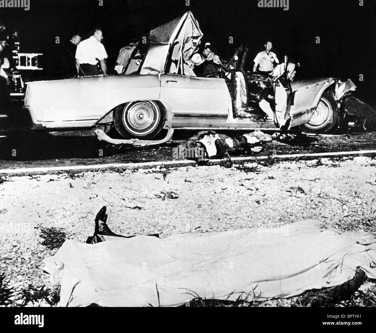 Jayne Mansfield Autounfall Die GetÖteten Jayne Mansfield 1967