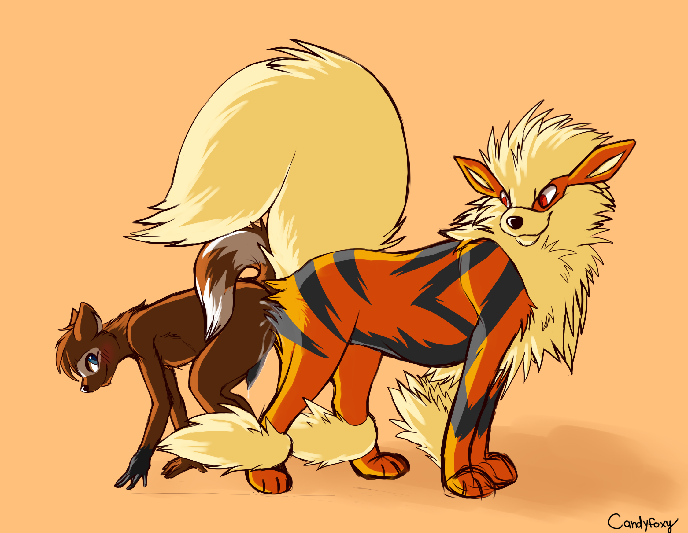 Rule 34 Anal Anal Sex Anthro Anthro On Feral Arcanine