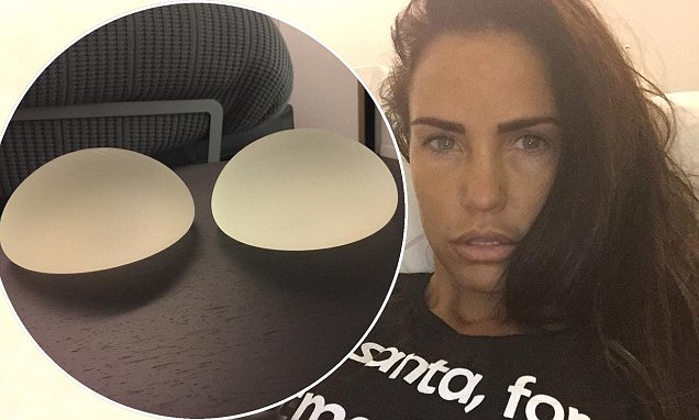 Katie Price Shares A Snap Of Her Implants Ahead Of Seventh