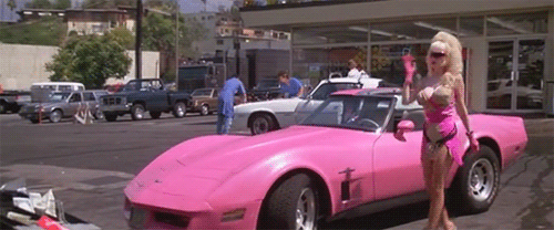 Pink Tuesday Angelyne Corvettes Edition