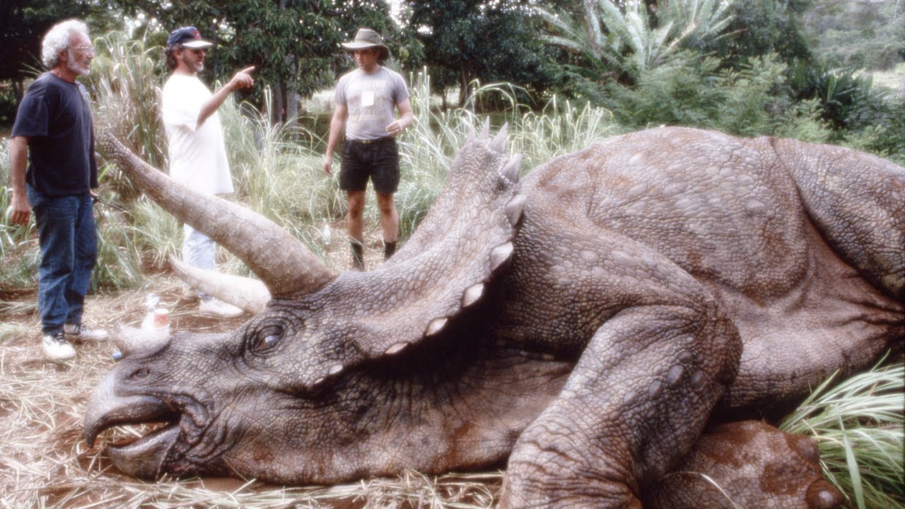 Jurassic Park Triceratops Part 1 Puppeteering An Animatronic