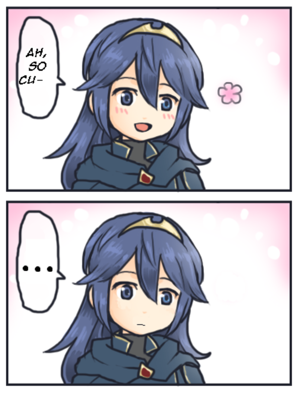 When Someone Posts The Lucina Image Before You Lucina