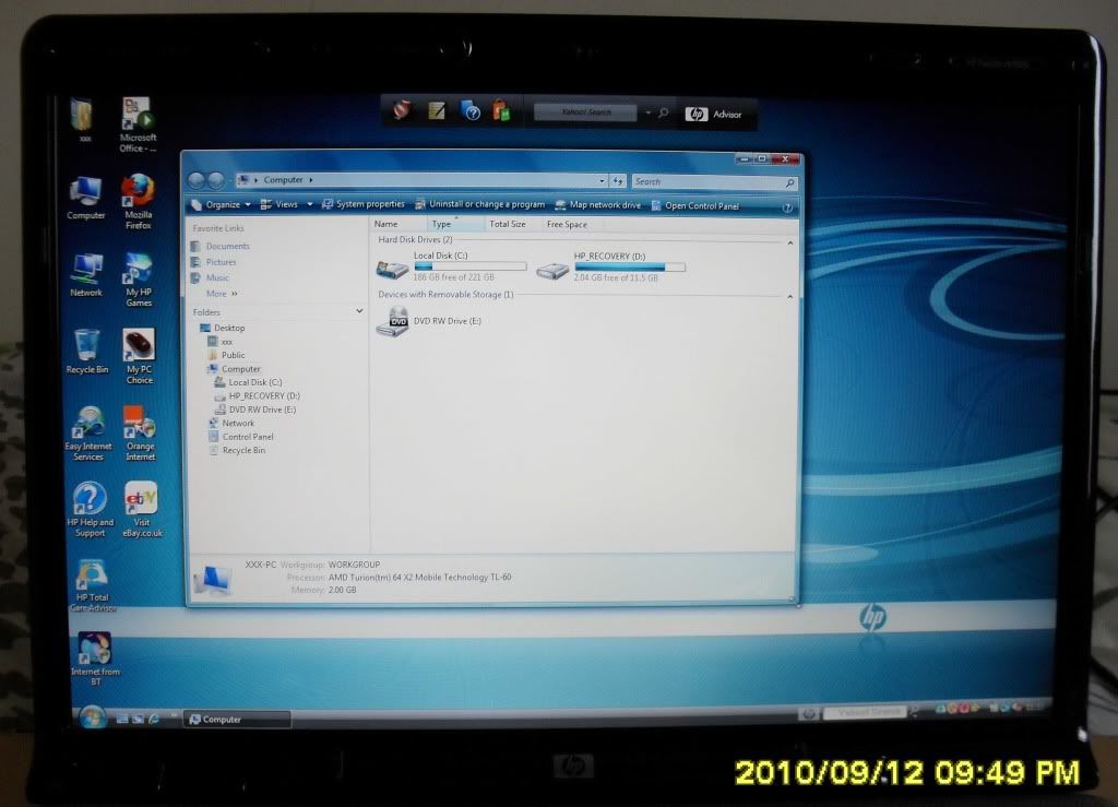 Hp Dv9500 Dv9000 Dv9700 Laptop 20ghz 2gb 250gb 17 Wifi Ebay