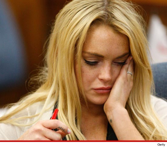 Lindsay Lohan Misses Flight Tempting Fate With Court