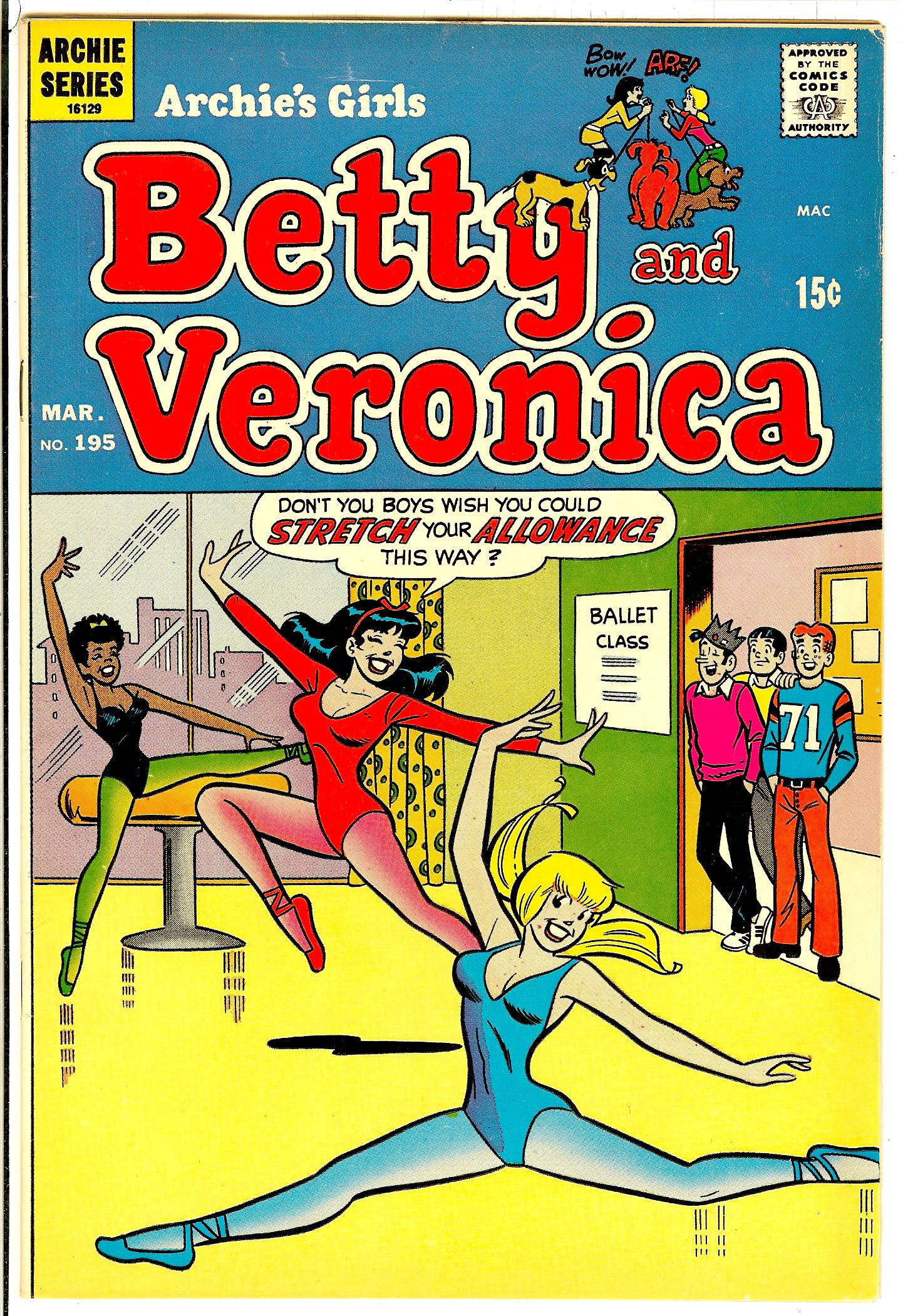 Archies Girls Betty And Veronica 195