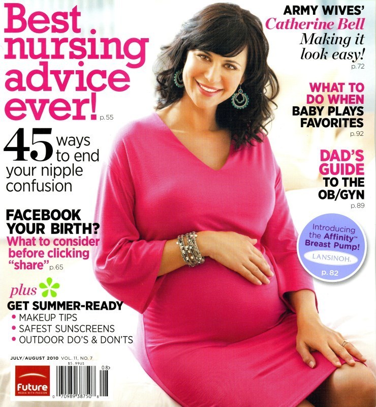 Pregnancy Magazine Catherine Bell Photo 12789445 Fanpop