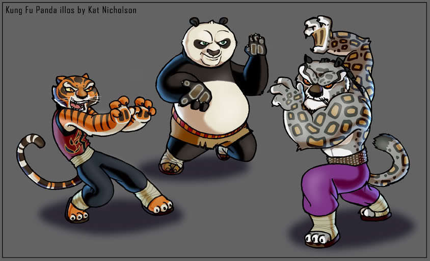 Po Tigress Vs Tai Lung Kung Fu Panda Fan Art 7972115 Fanpop