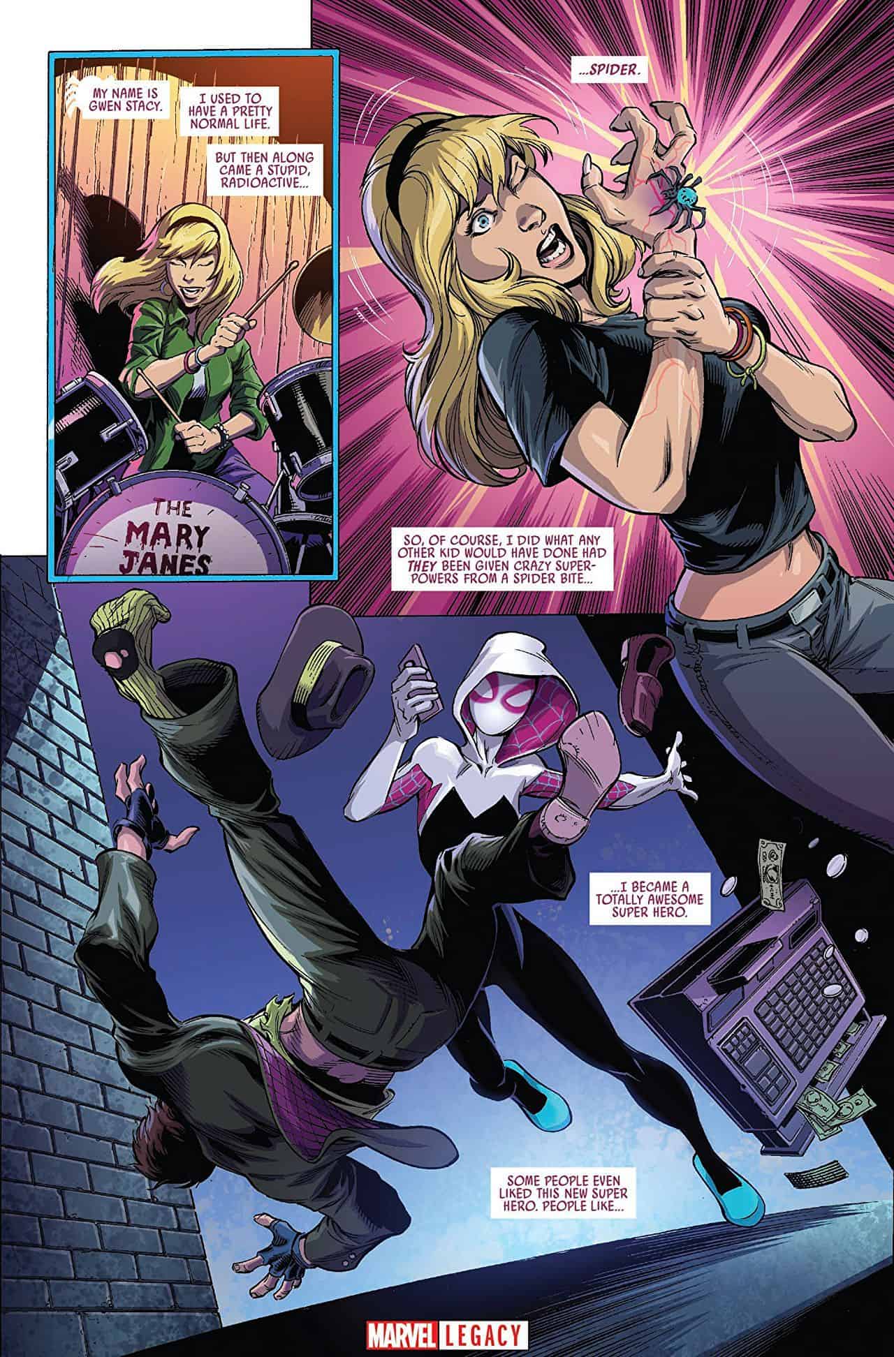 Marvel Comics Legacy And Spider Gwen Spoilers Convoluted