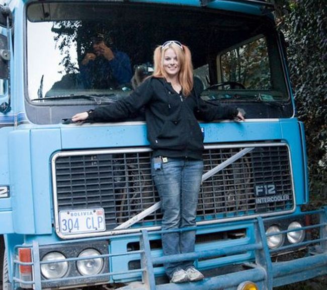 My Funny Lisa Kelly Beautiful Lady Which Is A Truck