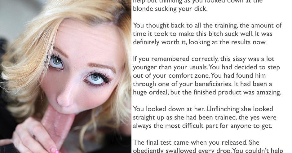 Andersons Tg Captions Perfect Face For A Blowjob