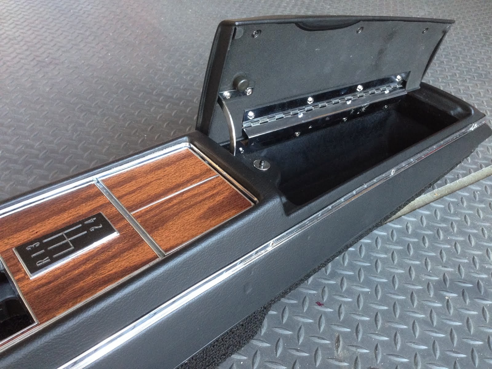 Just Dashes Production Center 1969 Chevy Impala Center Console Restoration