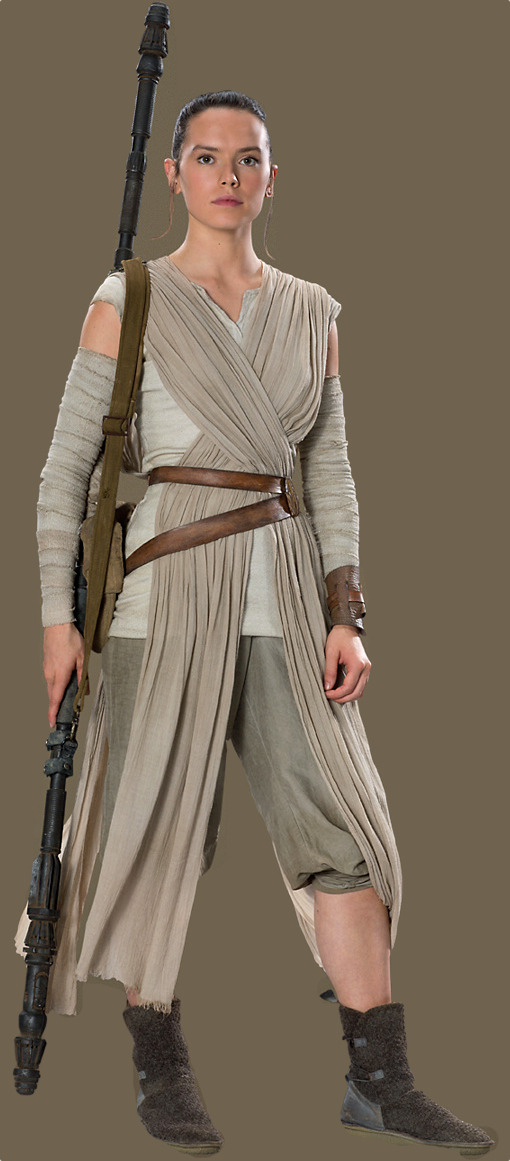 Star Wars Fit For A Queen Reys Scavenger Outfit Promotional Photos