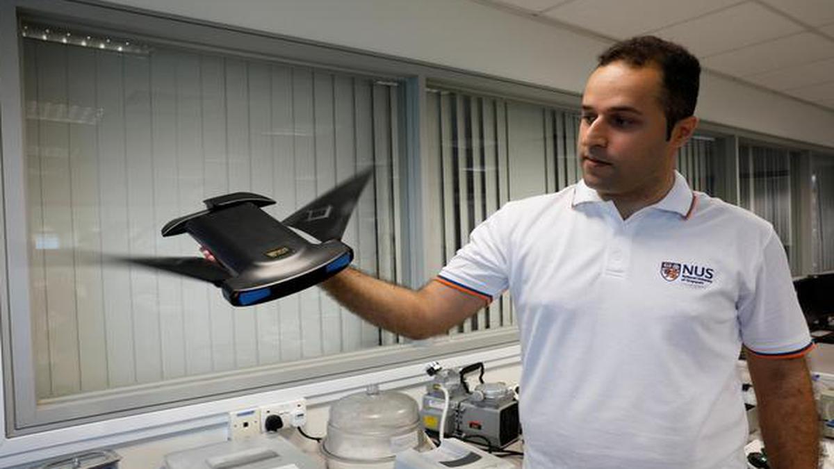 Mantadroid An Underwater Robot Inspired By Manta Ray Fish The Hindu