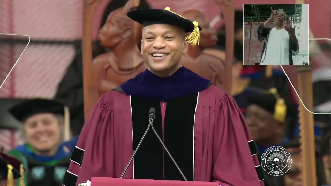 Governor Wes Moore Urges Morehouse Grads To Defend History