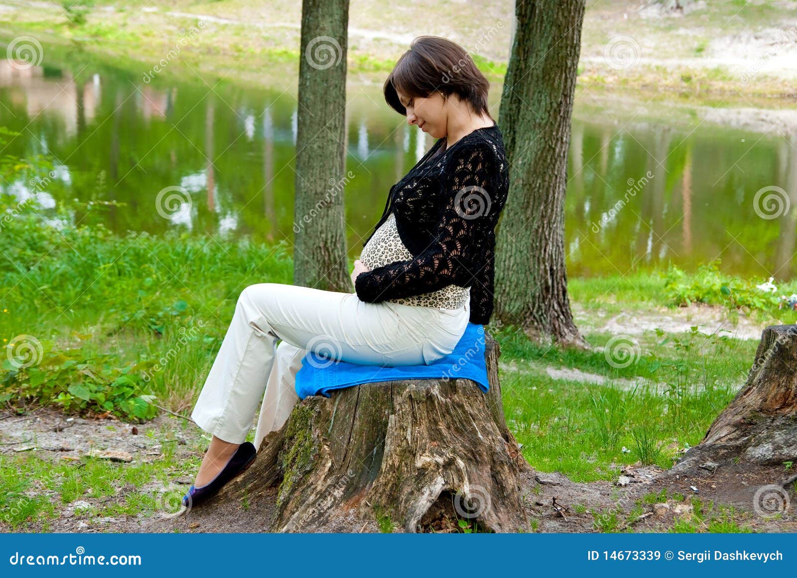 Pregnant Girl Stock Image Image Of Adult Female Life 14673339