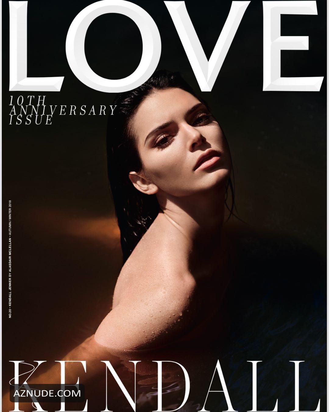 Kendall Jenner Nude For The Anniversary Issue Love