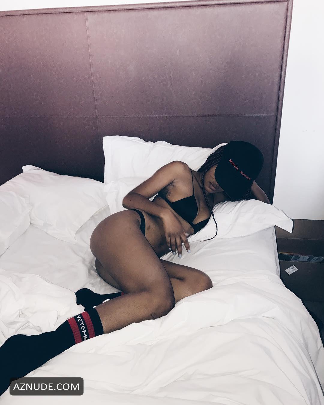 Keke Palmer Sexy In A Bed On Instagram Aznude