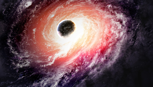 A Naked Black Hole Is Ripping Through The Universe