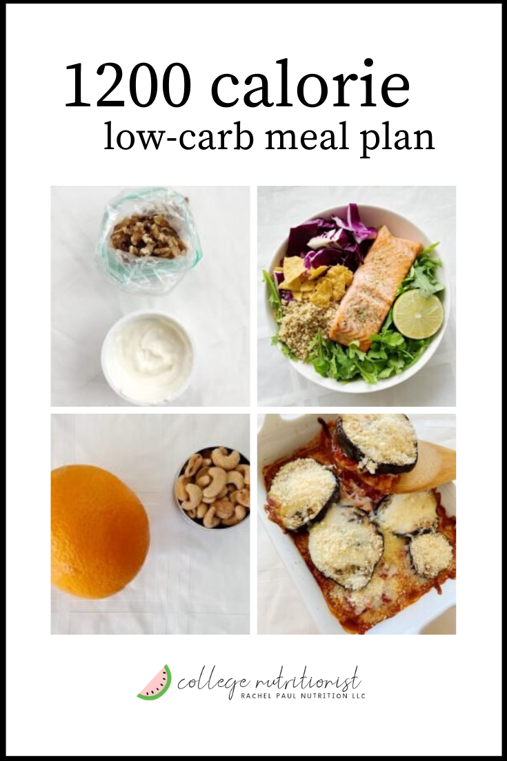 5 Day 1200 Calorie Meal Plan Low Carb And High Protein