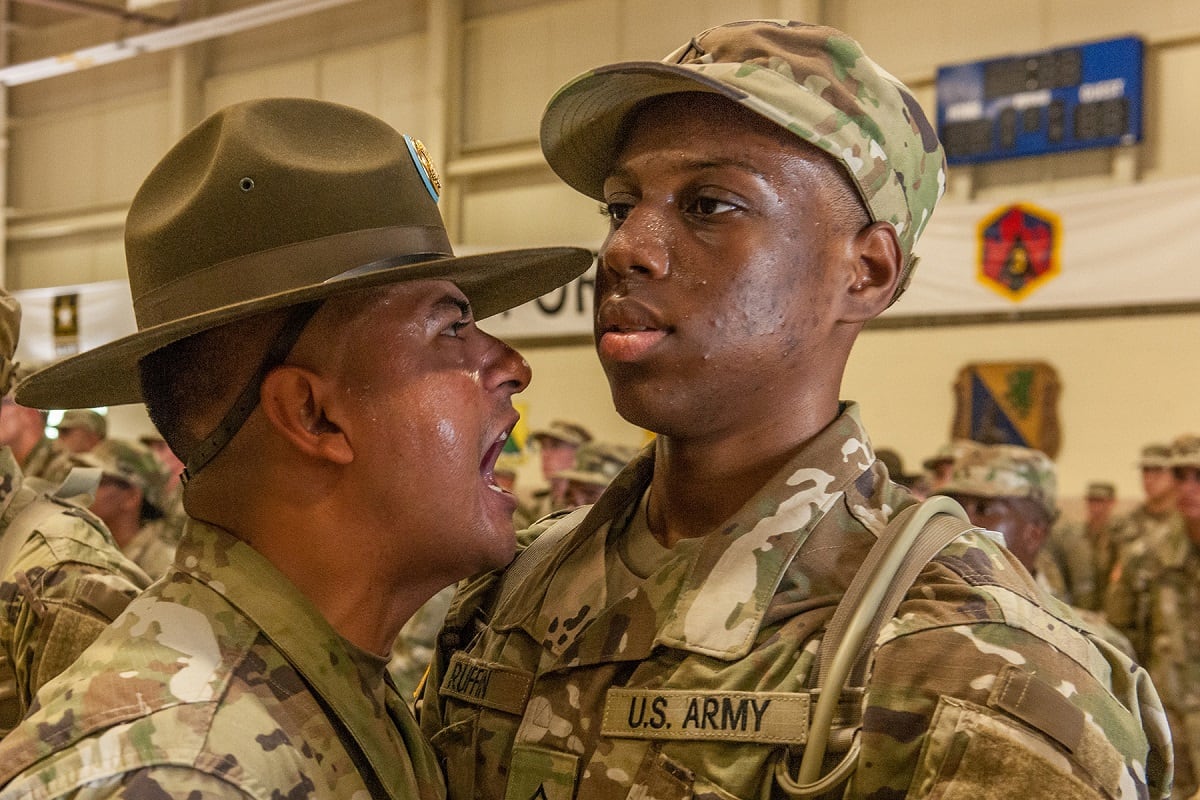 Drill Sergeant Army Army Military
