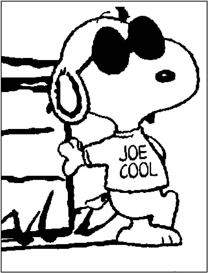Printable Snoopy Coloring Printable Templates