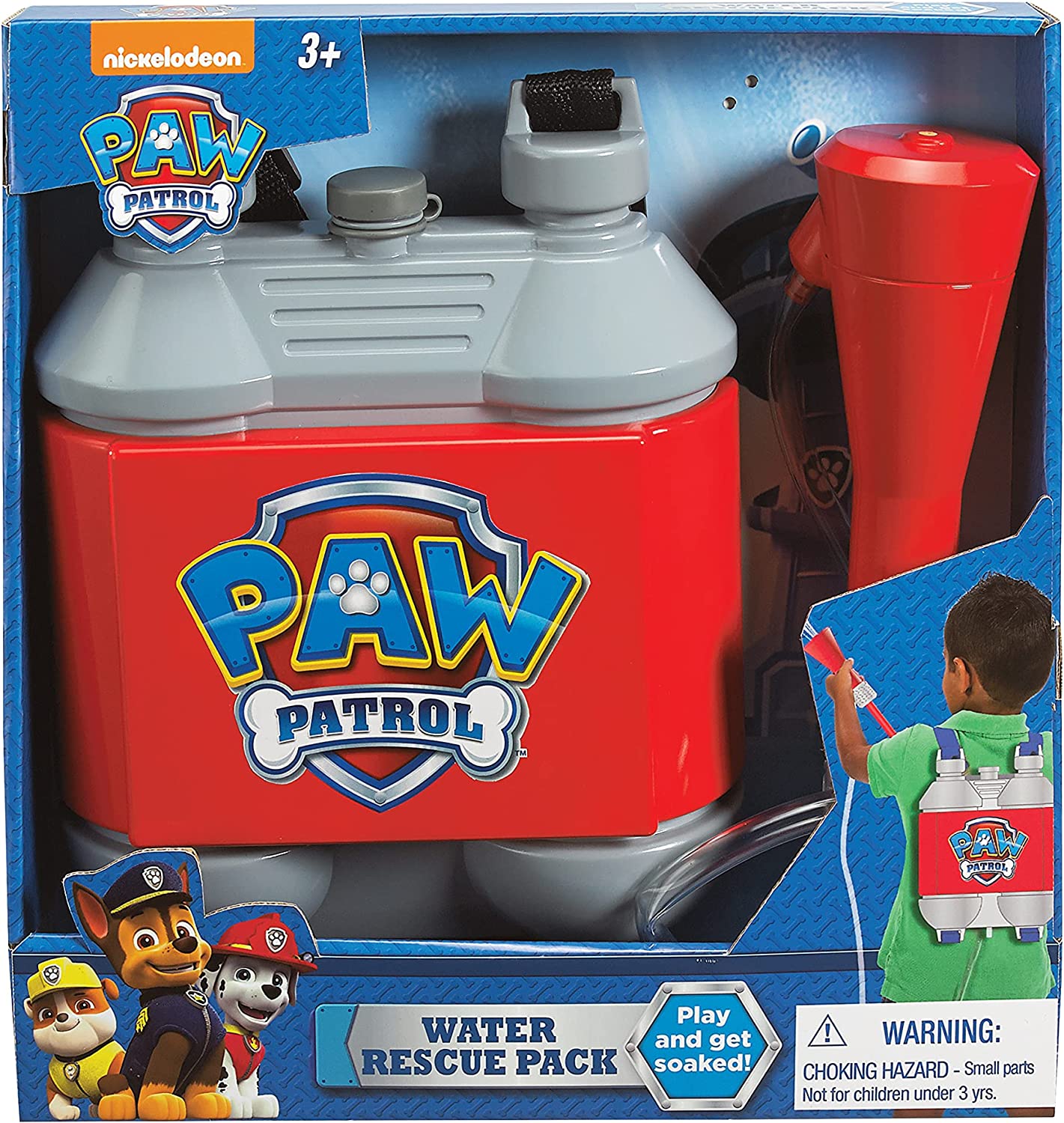 Nickelodeon Backpack Water Rescue Blaster Paw Patrol Toy Paw Patrol