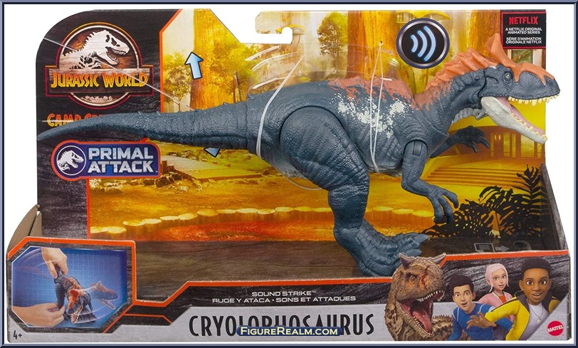 Cryolophosaurus Jurassic World Camp Cretaceous Sound