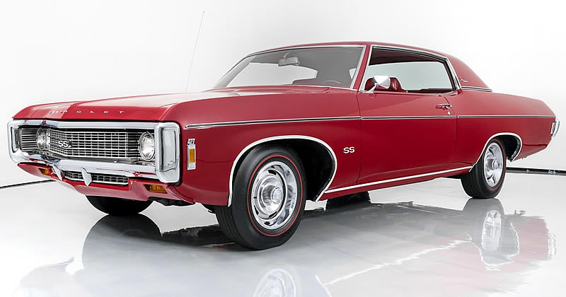 1969 Chevrolet Impala Ss 427 With Air Conditioning