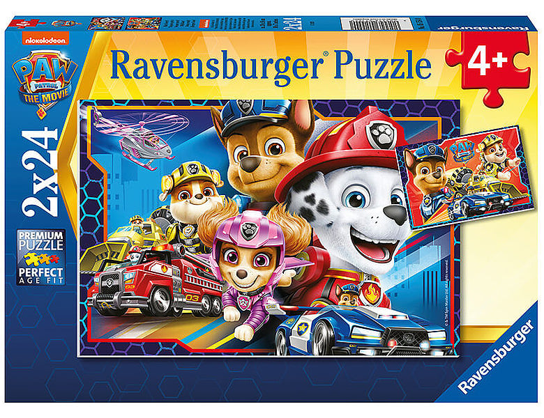 Ravensburger Paw Patrol Puzzle Allzeit Bereit 2x24 Mehrfach Puzzle