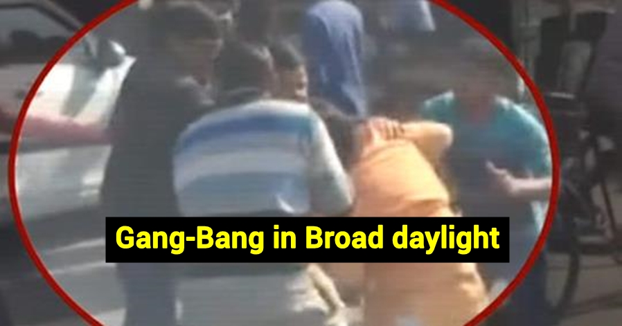 Viral Video Bajrang Leader Gang Banged By Agra Municipal Corporation