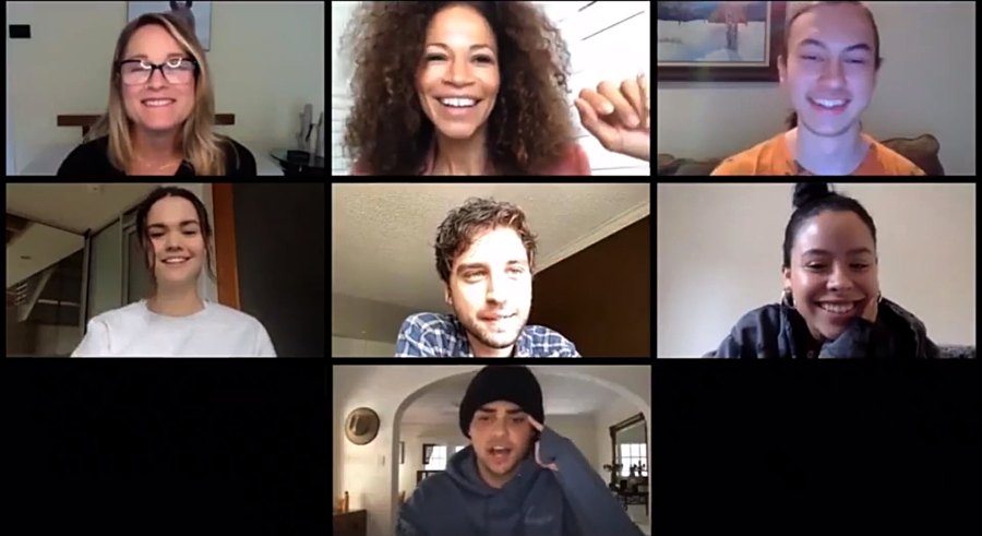 Stars Casts Video Chatting With Other Celebs During Quarantine