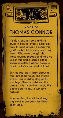 Thomas Connor Bendy And The Ink Machine Wiki Fandom Powered By Wikia