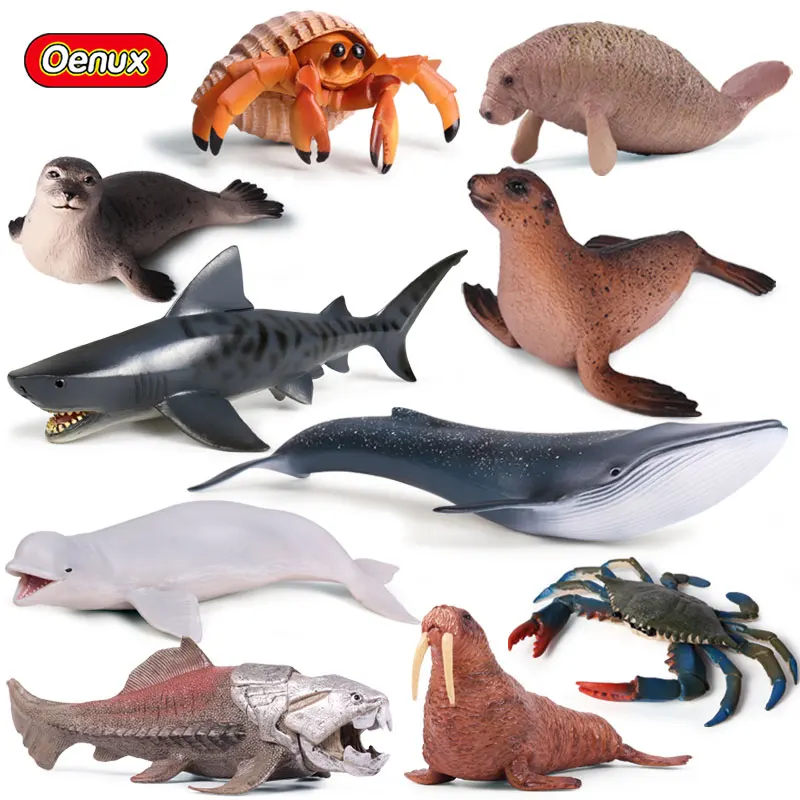 Oenux Original Marine Life Sea Life Simulation Animals Action Figure