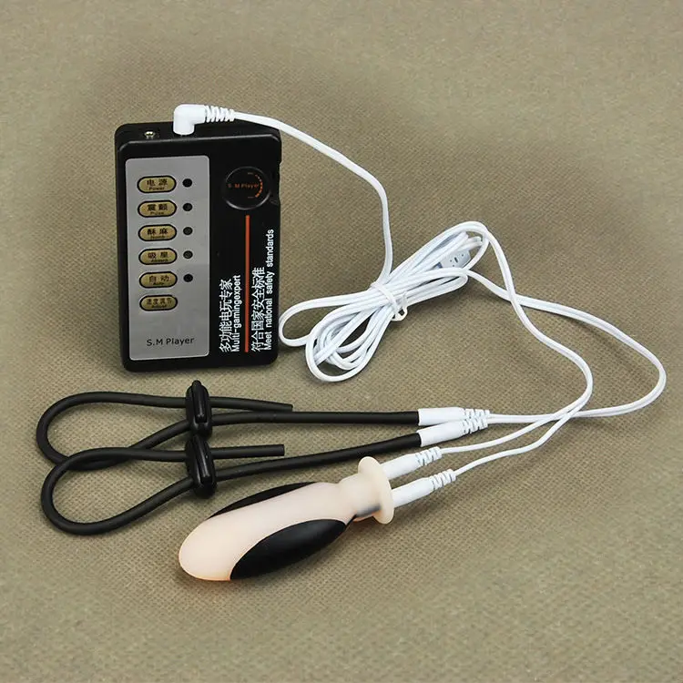 Sodandy Electric Shock Sex Toys With Cock Ring And Anal Plug