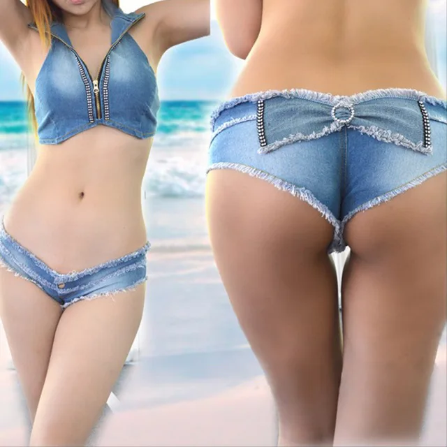 2016 Hot New Sexy Womens Summer Shorts Feminino Jeans Denim Micro Mini