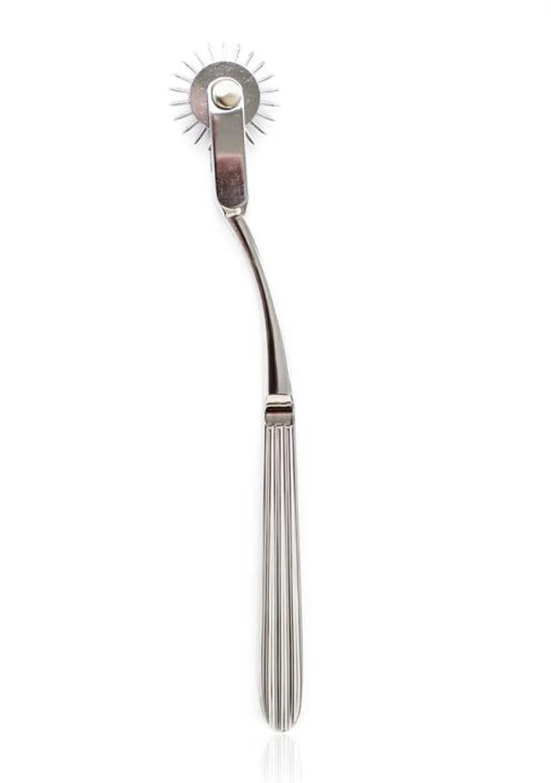 Stainless Steel Fetish Wartenberg Pin Wheel Deluxe Medical Diagnostic