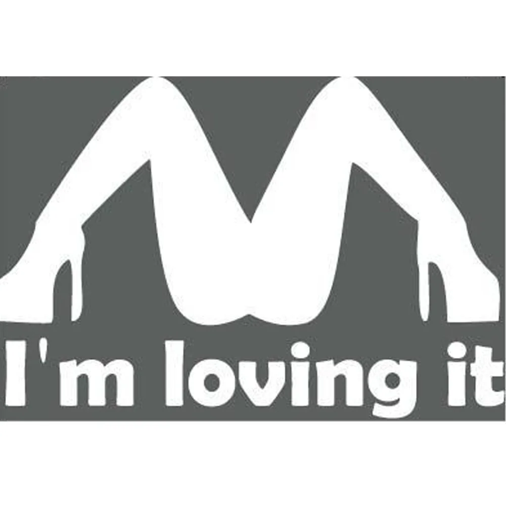 1pcs Hot Selling I Am Loving It Funny Sex Car Sticker Decals Pvc Can Be