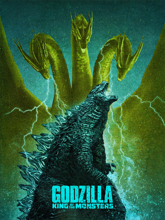 Godzilla King Of The Monsters By Kristian Rivera Home Of The