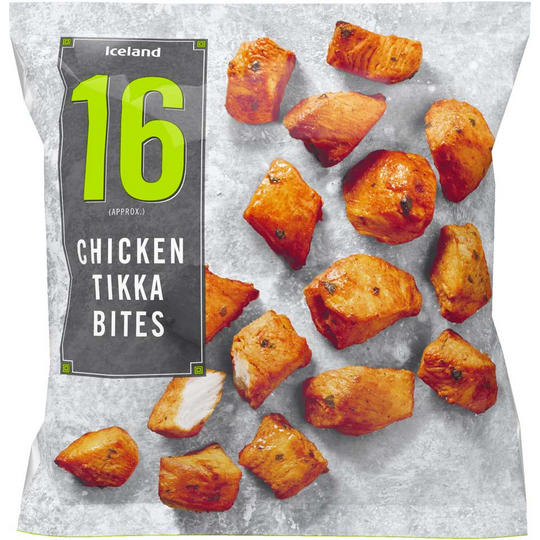Iceland 16 Approx Chicken Tikka Bites 160g £1 Party Food Iceland