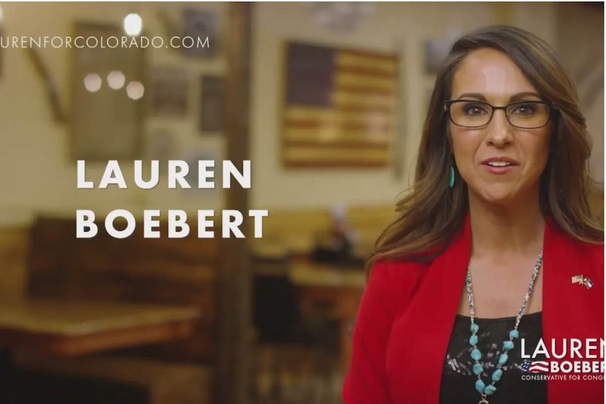 Gops Colorado Law And Order Candidate Lauren Boebert Kind Of Bad At