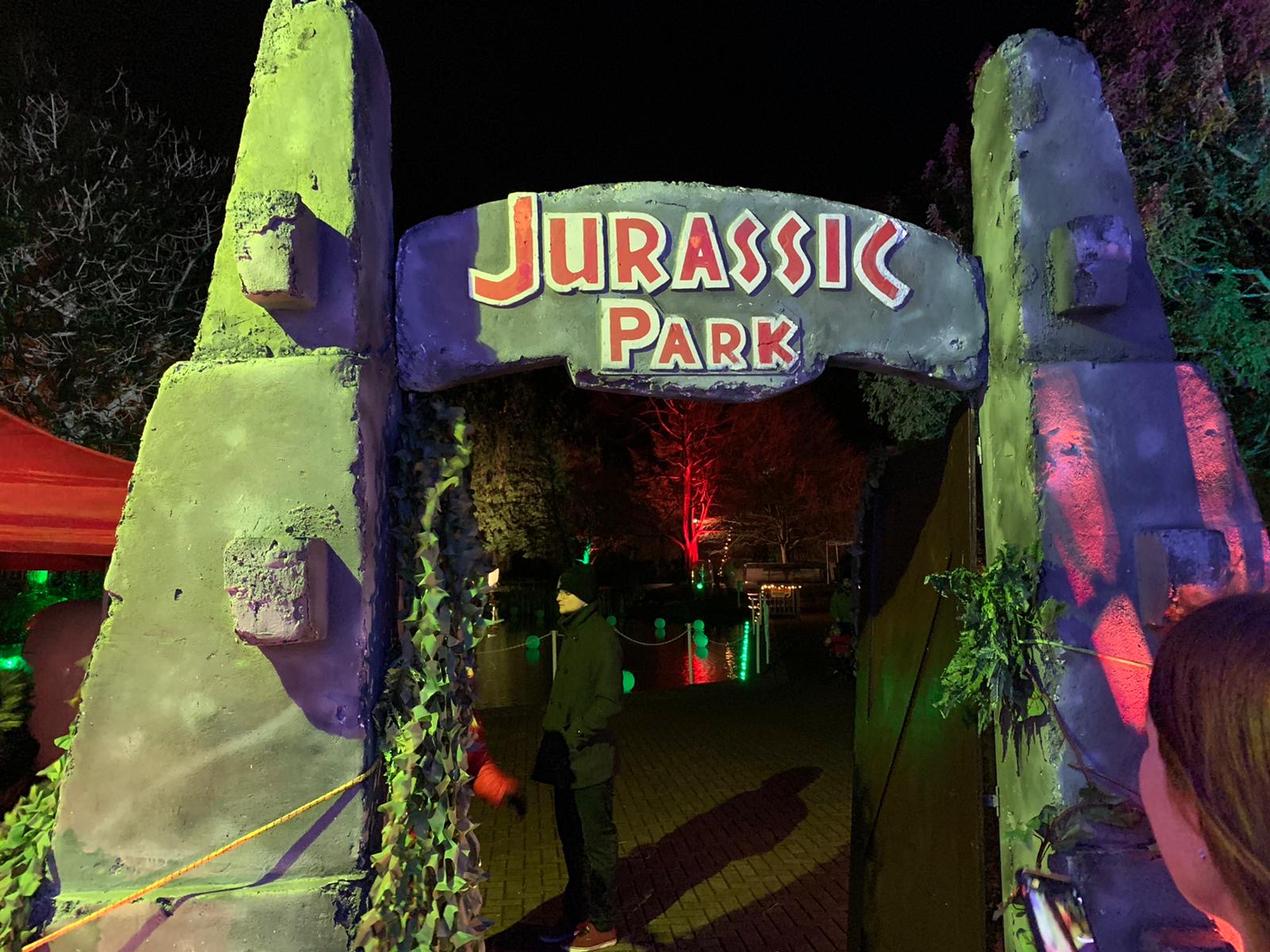 Hire Jurassic Park Gates Jurassic Park Themed Event