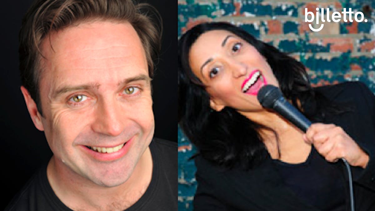 Comedy Smiths Bgh Phil Nichol And Shazia Mirza Previews Tickets
