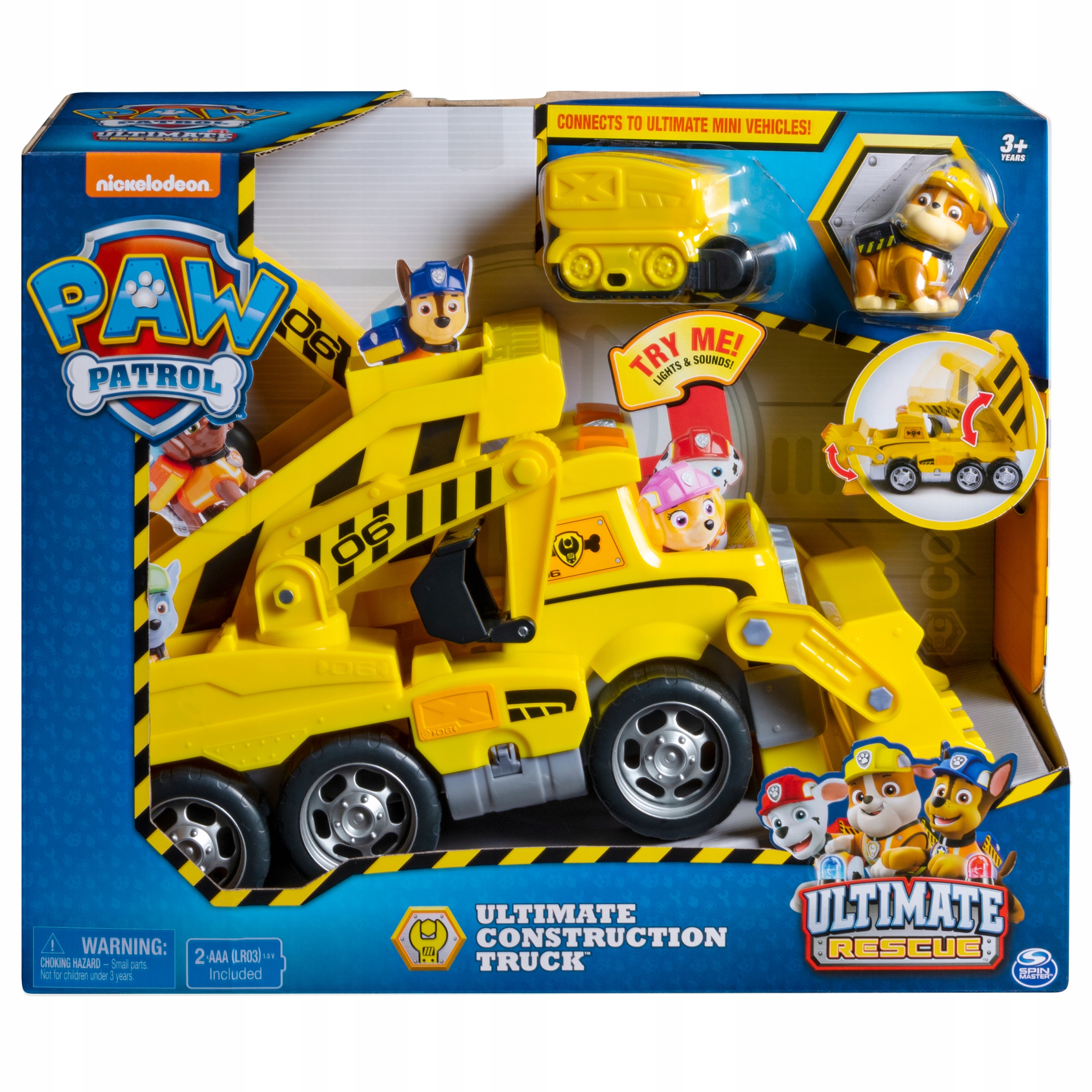Paw Patrol 6046466 Ultimate Rescue Construction Truck Yellow For Sale